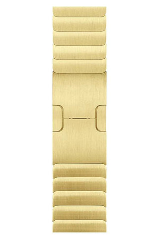 Curea Ceas Apple Watch Steel Onyx Gold - WATCHERS