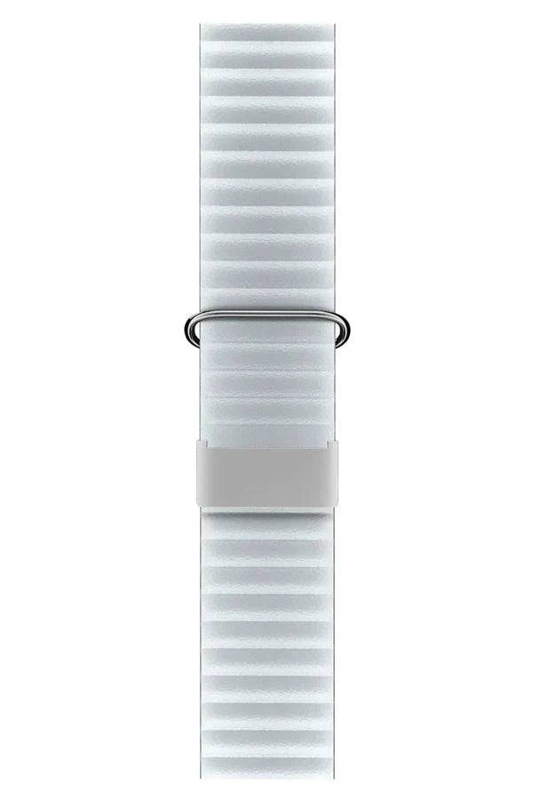 Curea Ceas Apple Watch Leather Majestic Warm White - WATCHERS
