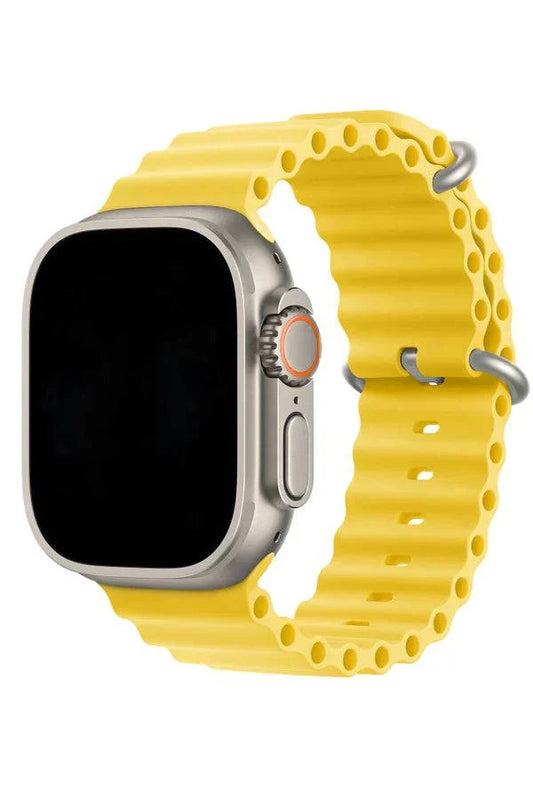 Curea Ceas Apple Watch Silicon Ocean Yellow - WATCHERS