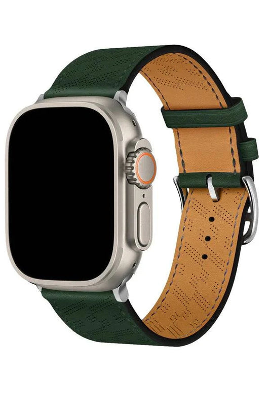 Curea Ceas Apple Watch Leather Perforated Monarch Vallejo - WATCHERS