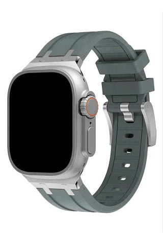 Curea Ceas Apple Watch Silicon Empire Dark Gray - WATCHERS