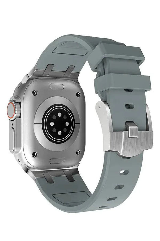 Curea Ceas Apple Watch Silicon Empire Dark Gray - WATCHERS