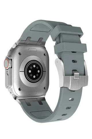 Curea Ceas Apple Watch Silicon Empire Dark Gray - WATCHERS